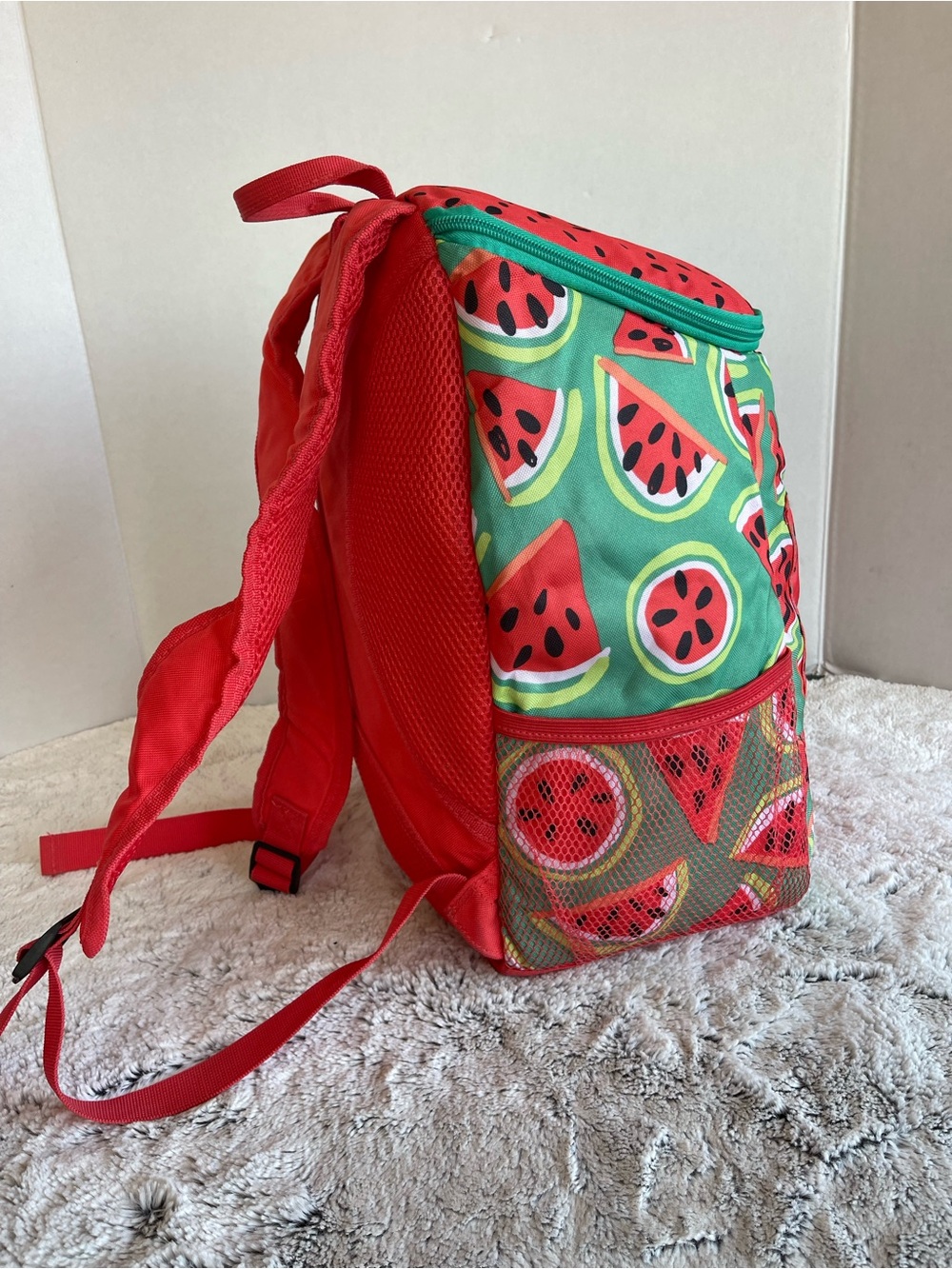 7.5qt Backpack Cooler Watermelon - Sun Squad - Picture 5 of 12